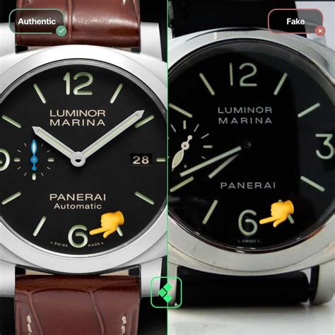 panerai original vs replica|panerai look alike.